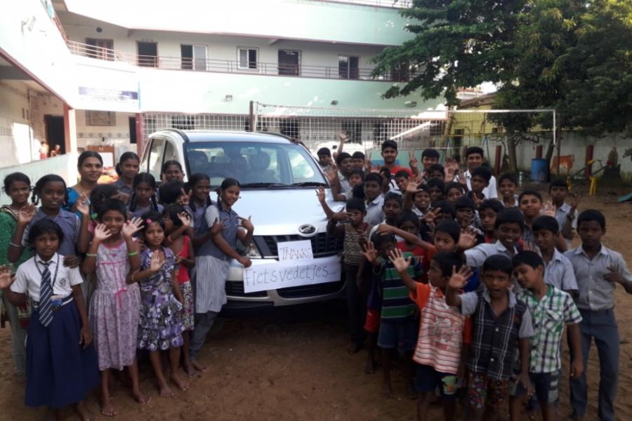Fietsvedetjes Jeep Care India