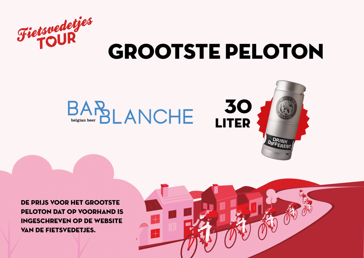 grootste peloton cheque grootste peloton
